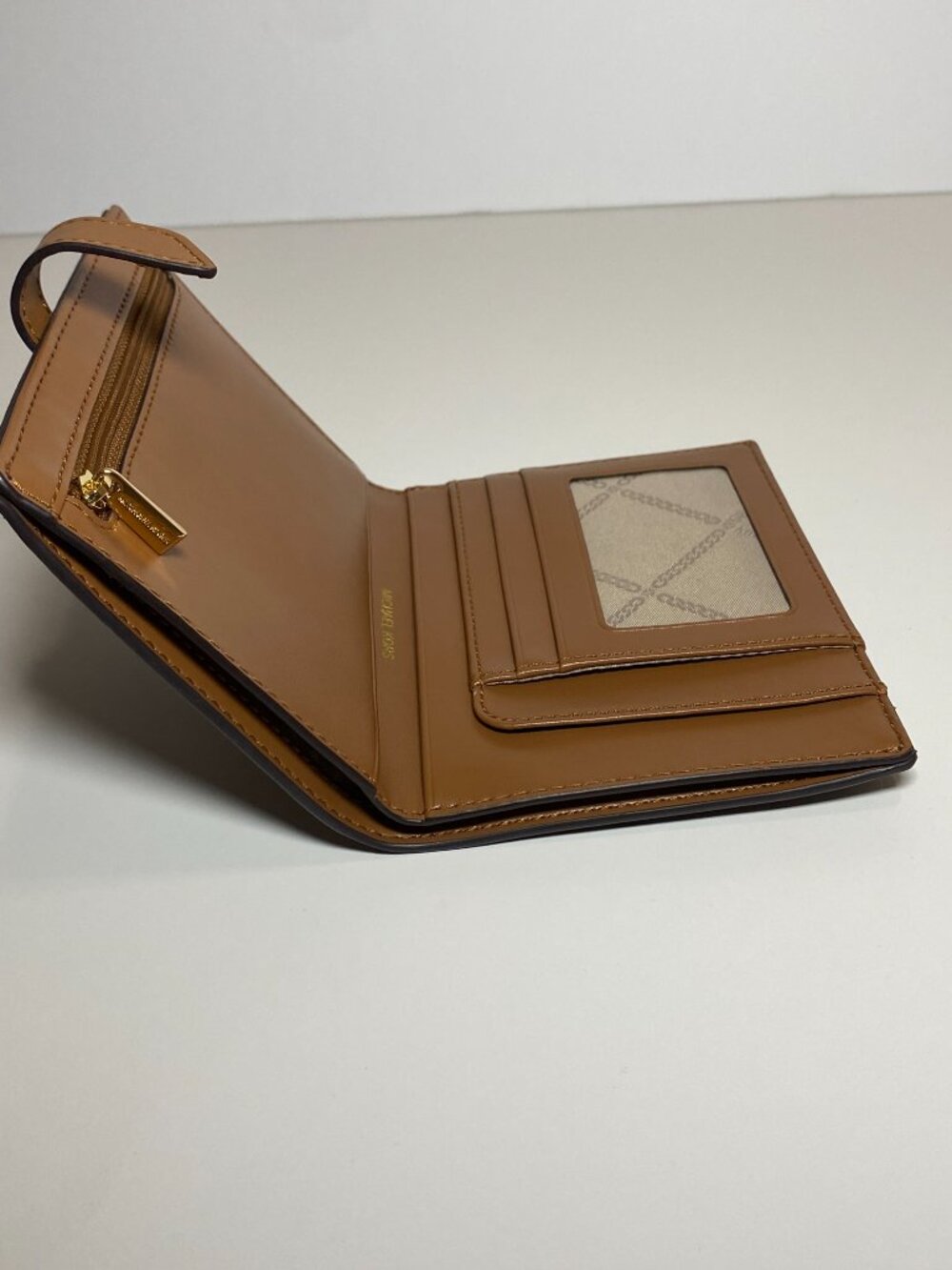 Michael Kors Signature Heritage Passport Wallet - Picture 6 of 6